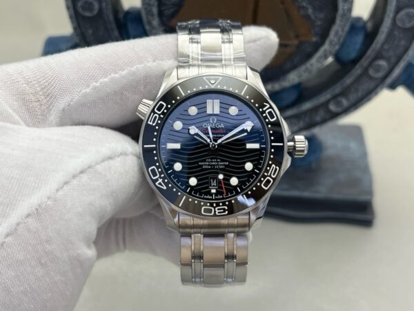 OMEGA Seamaster Diver 300M 42mm Automatic Watch Black Dial Stainless Steel - Image 3