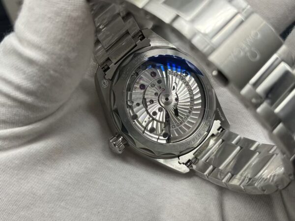 OMEGA Seamaster Aqua Terra 150M Automatic Watch 41mm Blue Dial - Image 7