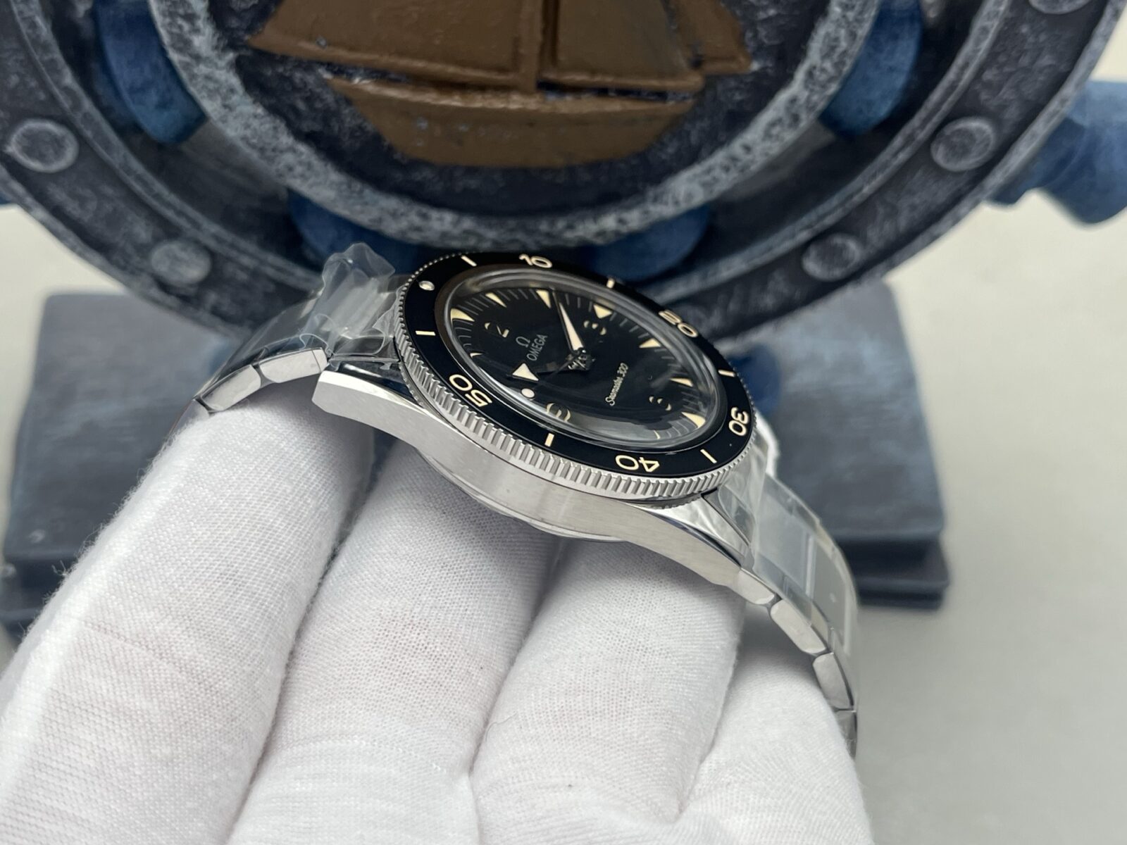OMEGA Seamaster 300M Diver 41mm Automatic Watch Black Dial Stainless Steel - Image 5