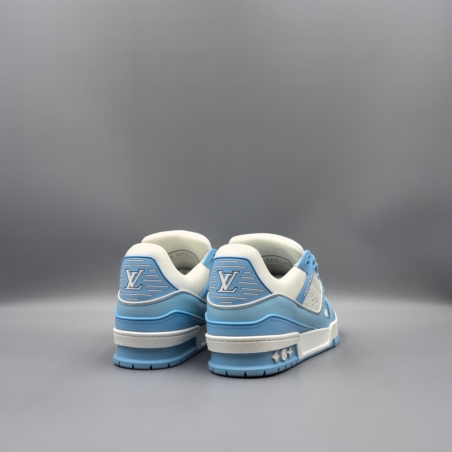 LOUIS VUITTON Trainer Blue/White - Image 3