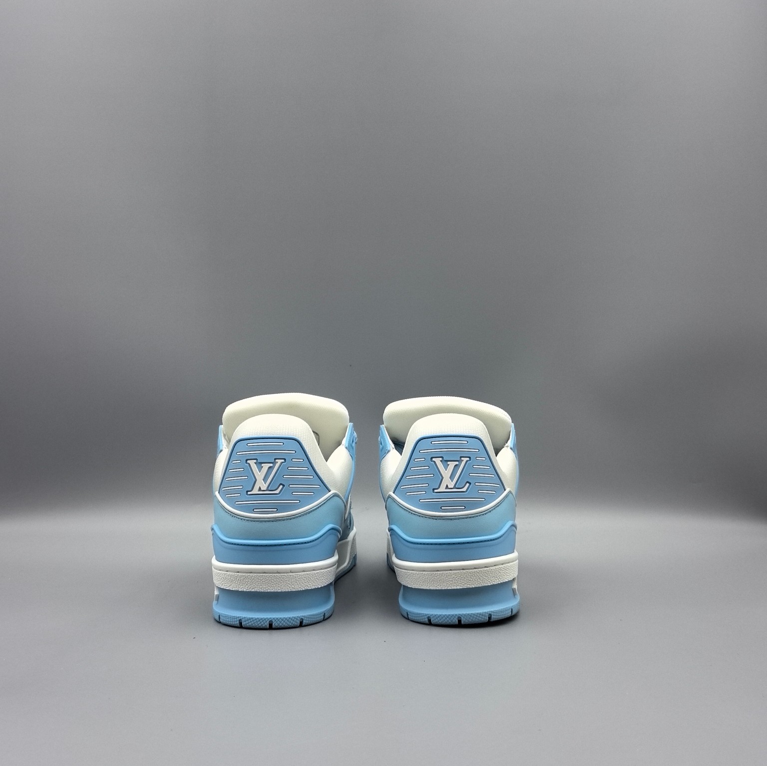 LOUIS VUITTON Trainer Blue/White - Image 5