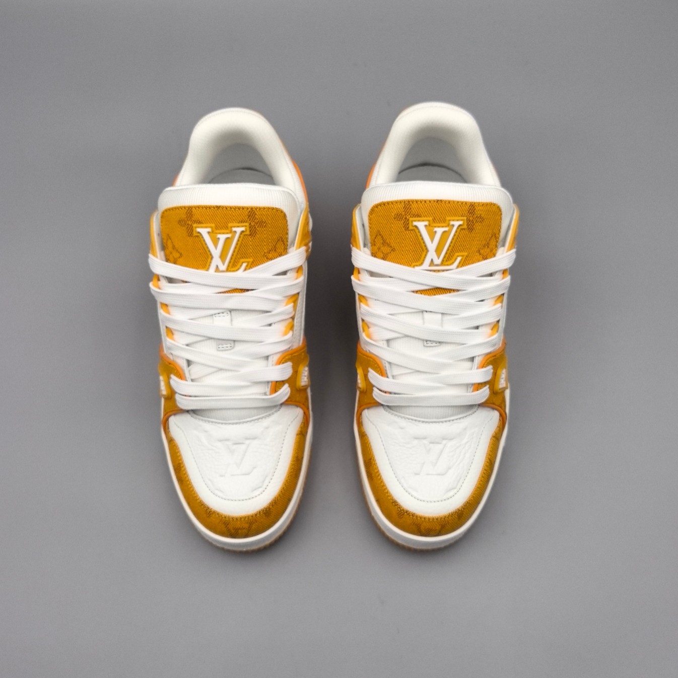 LOUIS VUITTON Trainer Orange/Yellow (Men) - Image 7