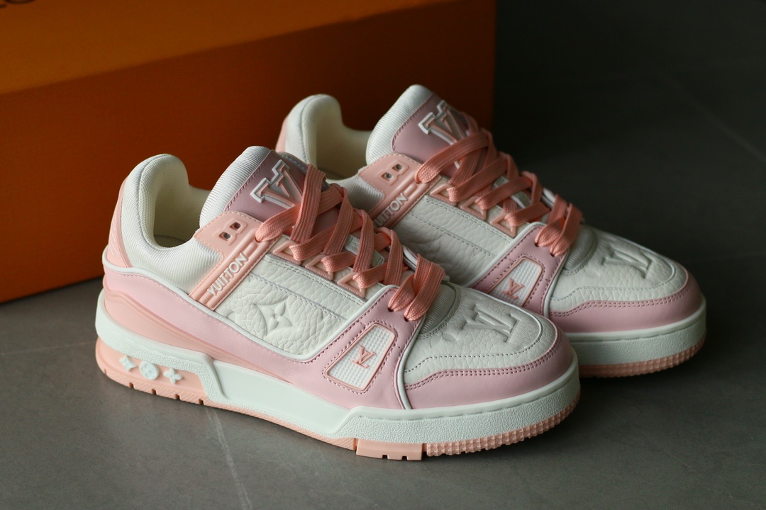 LOUIS VUITTON Trainer Rose Pink - Image 2