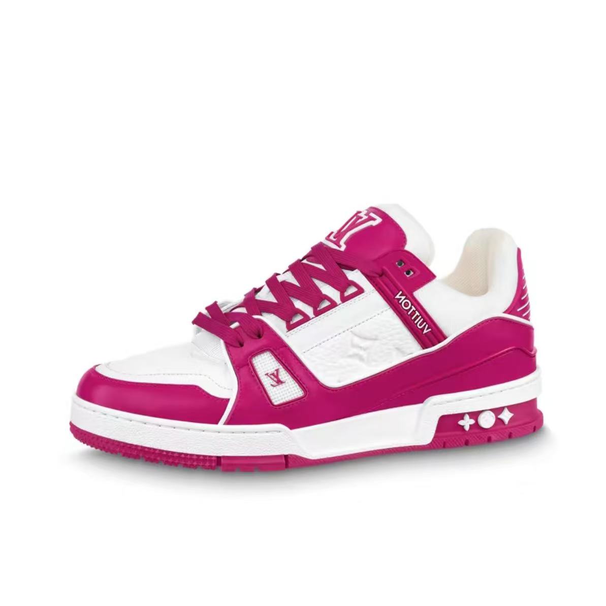 LOUIS VUITTON Trainer White/Purple