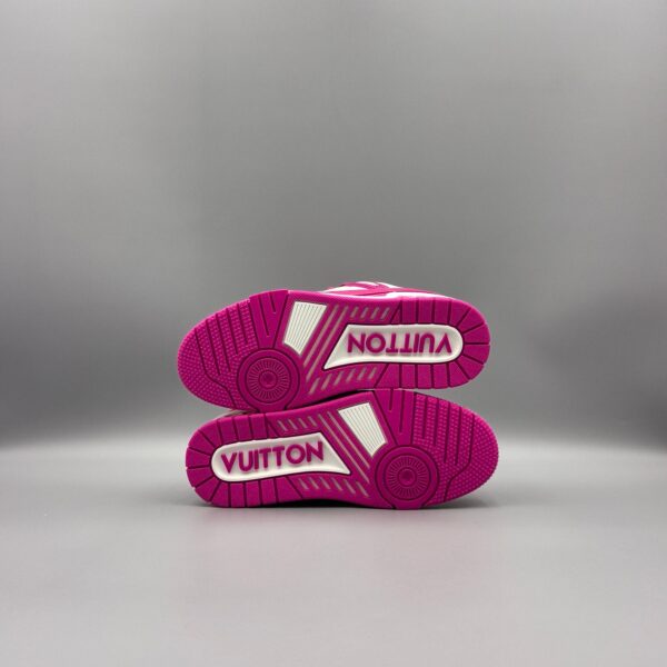 LOUIS VUITTON Trainer White/Purple - Image 6