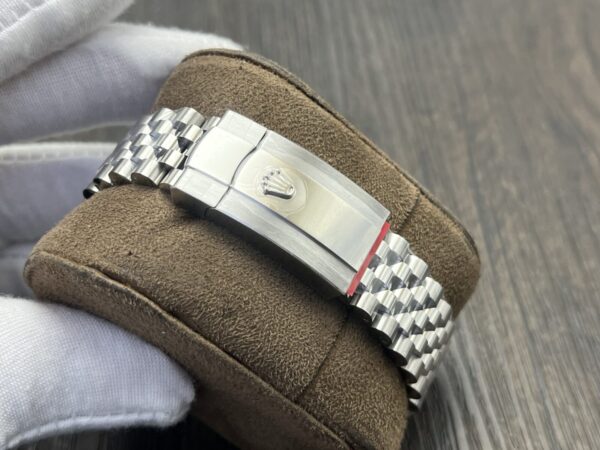 Rolex Datejust 41mm Grey Dial 'Wimbledon' Oystersteel Men's Watch - Image 7