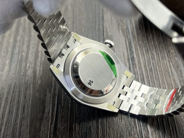 Rolex Datejust 41mm Grey Dial 'Wimbledon' Oystersteel Men's Watch - Image 8