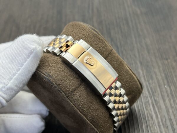 ROLEX Datejust 41mm Pink Dial - Image 7