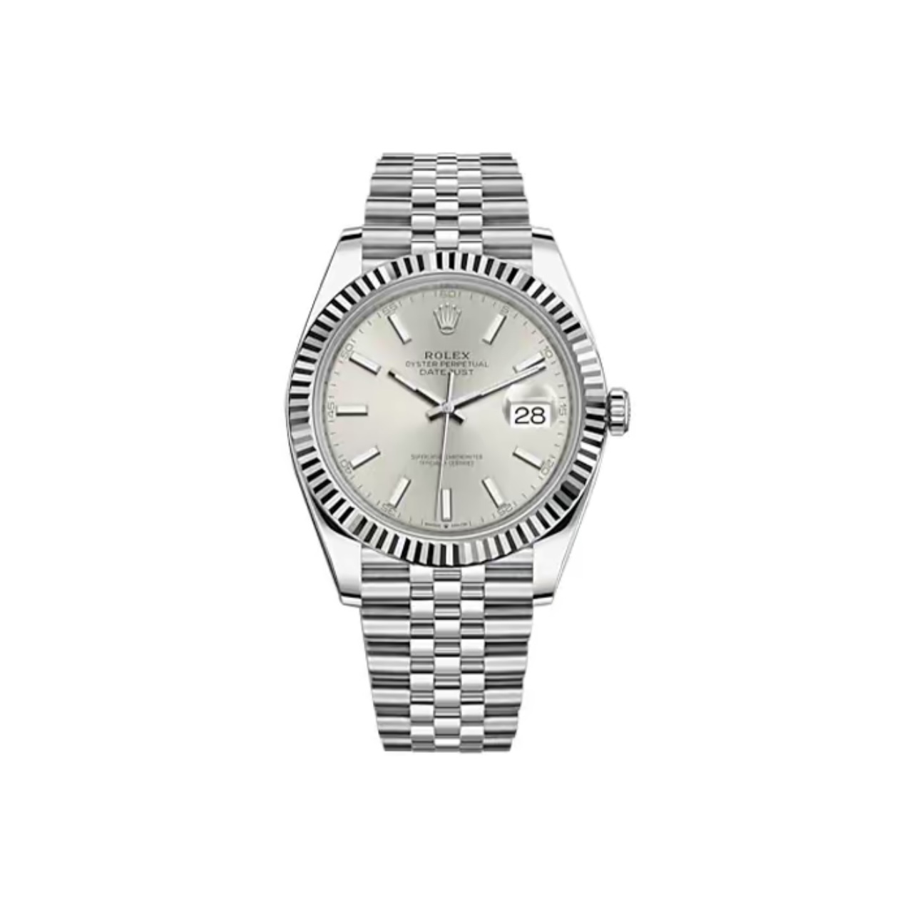 ROLEX Datejust 41mm Silver Dial