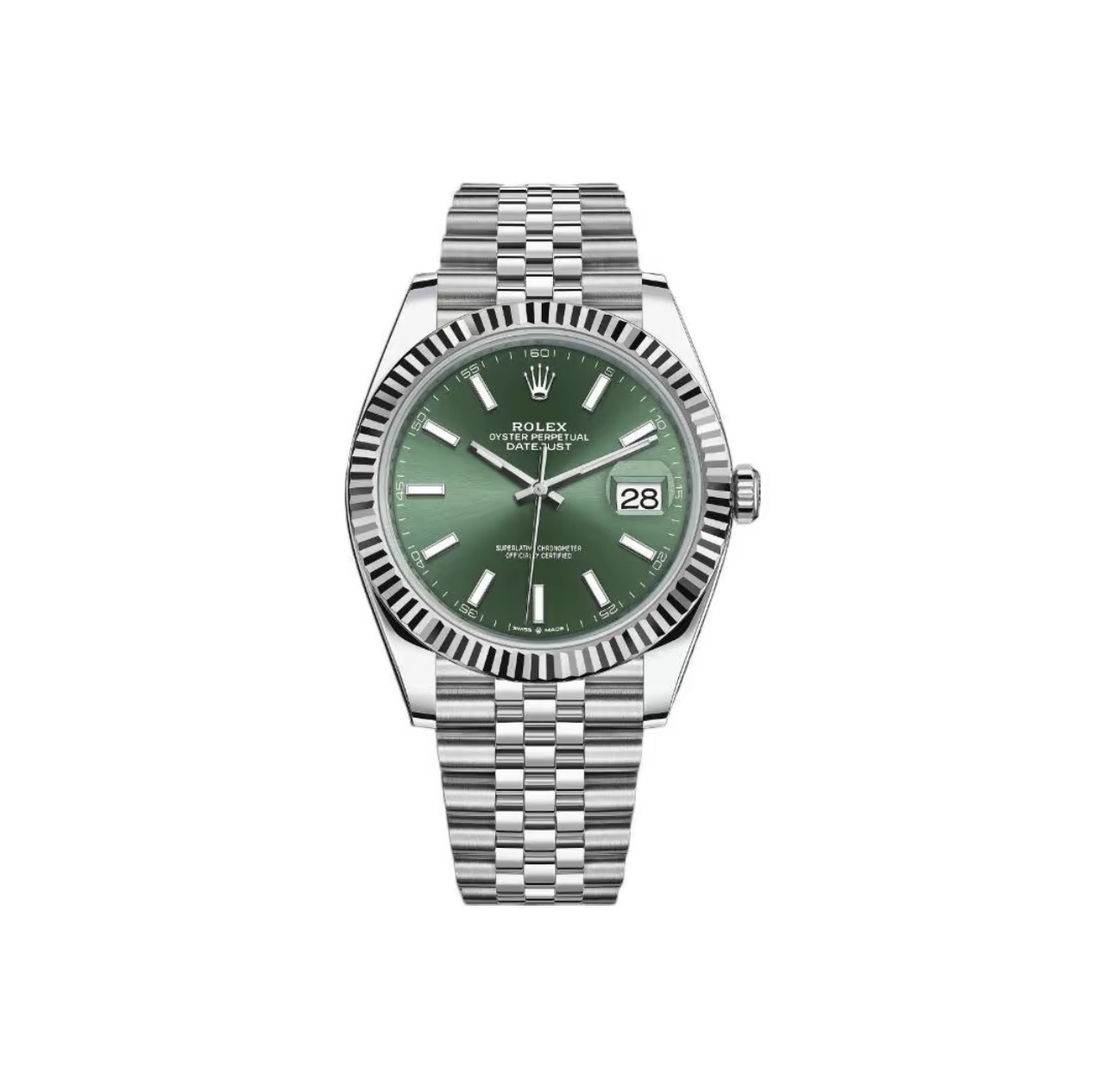 ROLEX Datejust 41mm Green Dial