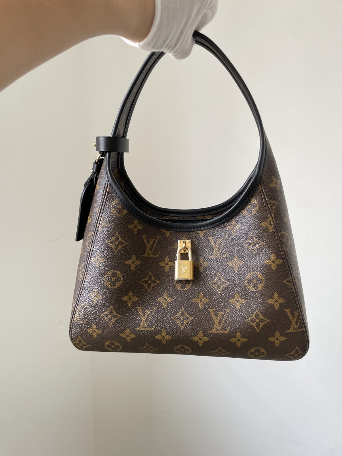LOUIS VUITTON The Drop Monogram Canvas Hobo Bag - Image 4