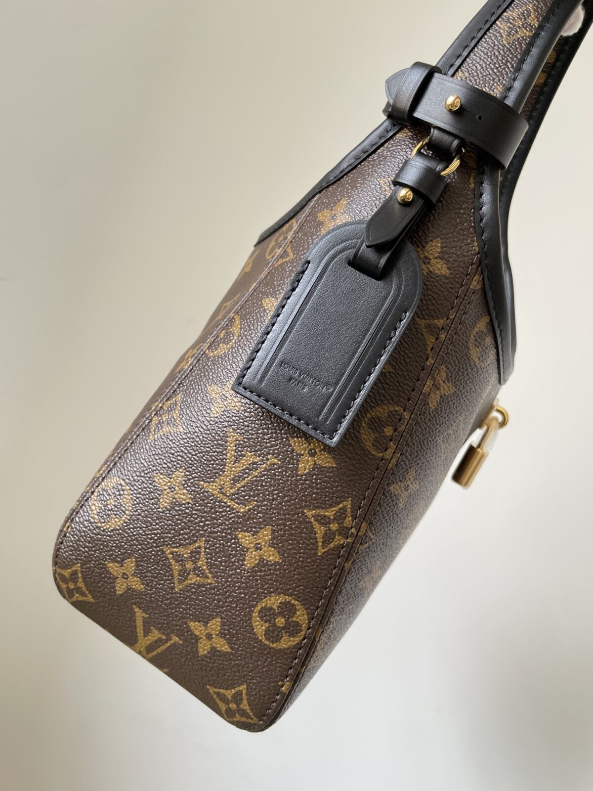LOUIS VUITTON The Drop Monogram Canvas Hobo Bag - Image 5