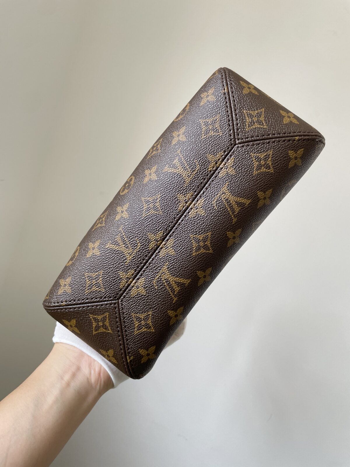 LOUIS VUITTON The Drop Monogram Canvas Hobo Bag - Image 8