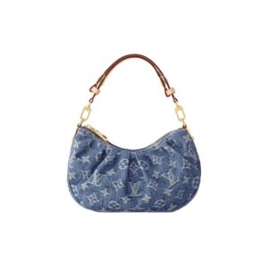 Louis Vuitton Pochette Valley Monogram Denim Shoulder Bag – Blue