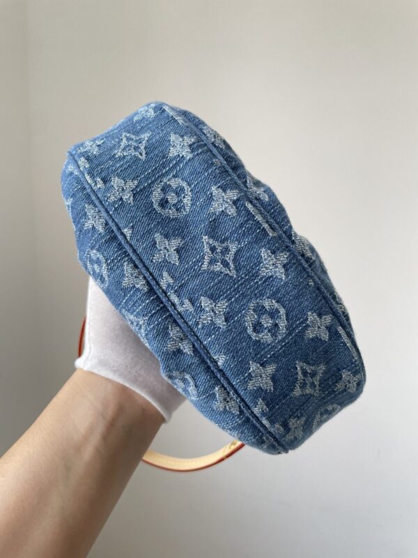 Louis Vuitton Pochette Valley Monogram Denim Shoulder Bag – Blue - Image 7