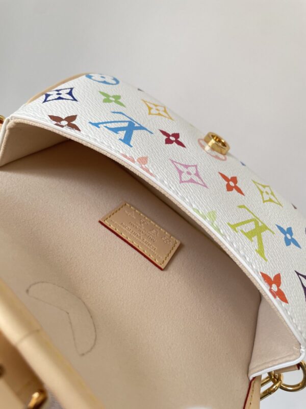Louis Vuitton x Takashi Murakami Diane Nano Shoulder Bag - White Multicolor - Image 6