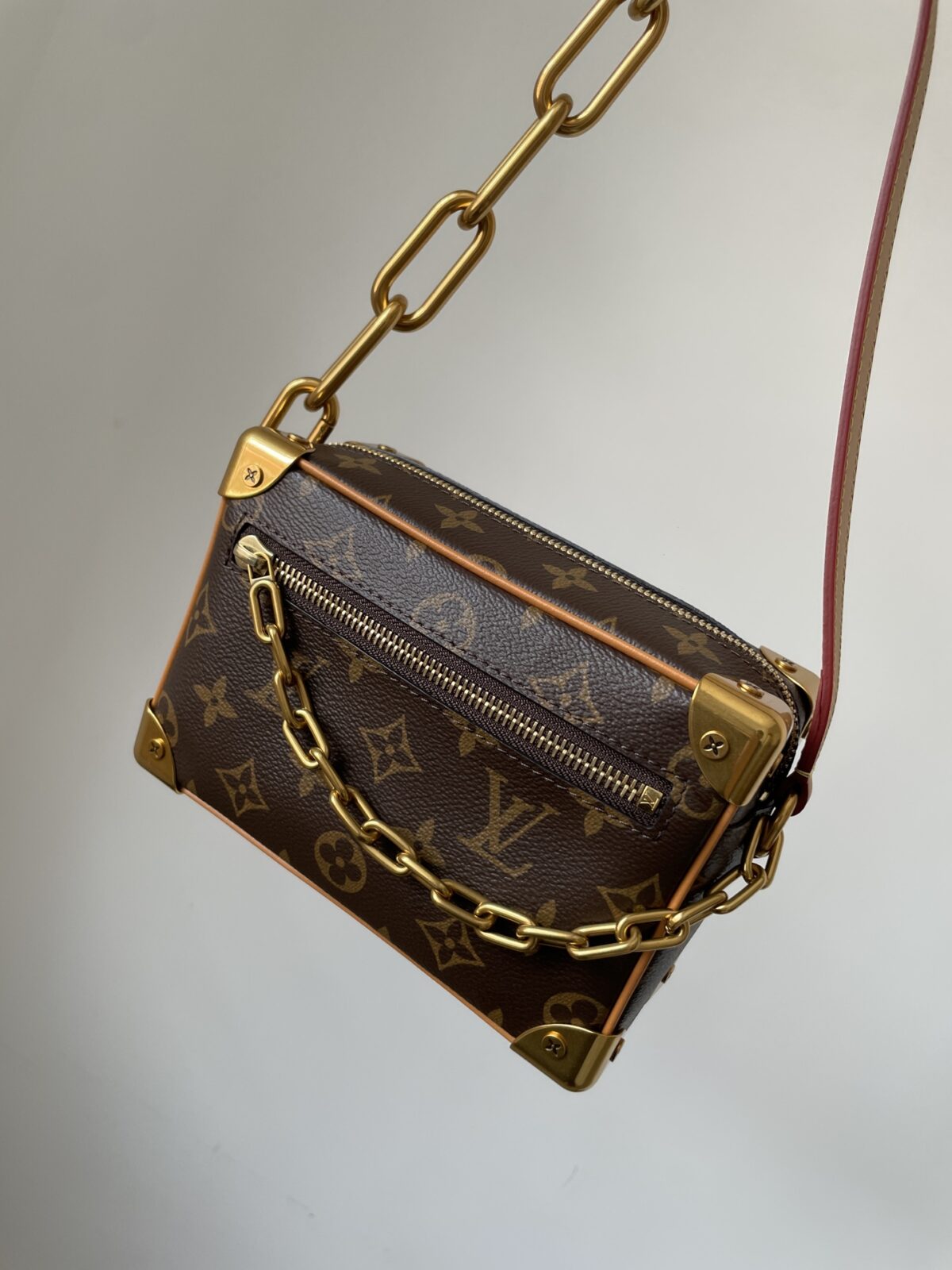 Louis Vuitton Mini Soft Trunk Monogram Canvas Bag Brown - Image 2