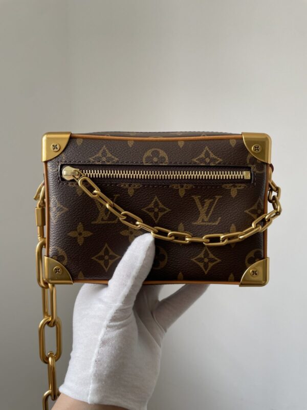 Louis Vuitton Mini Soft Trunk Monogram Canvas Bag Brown - Image 4
