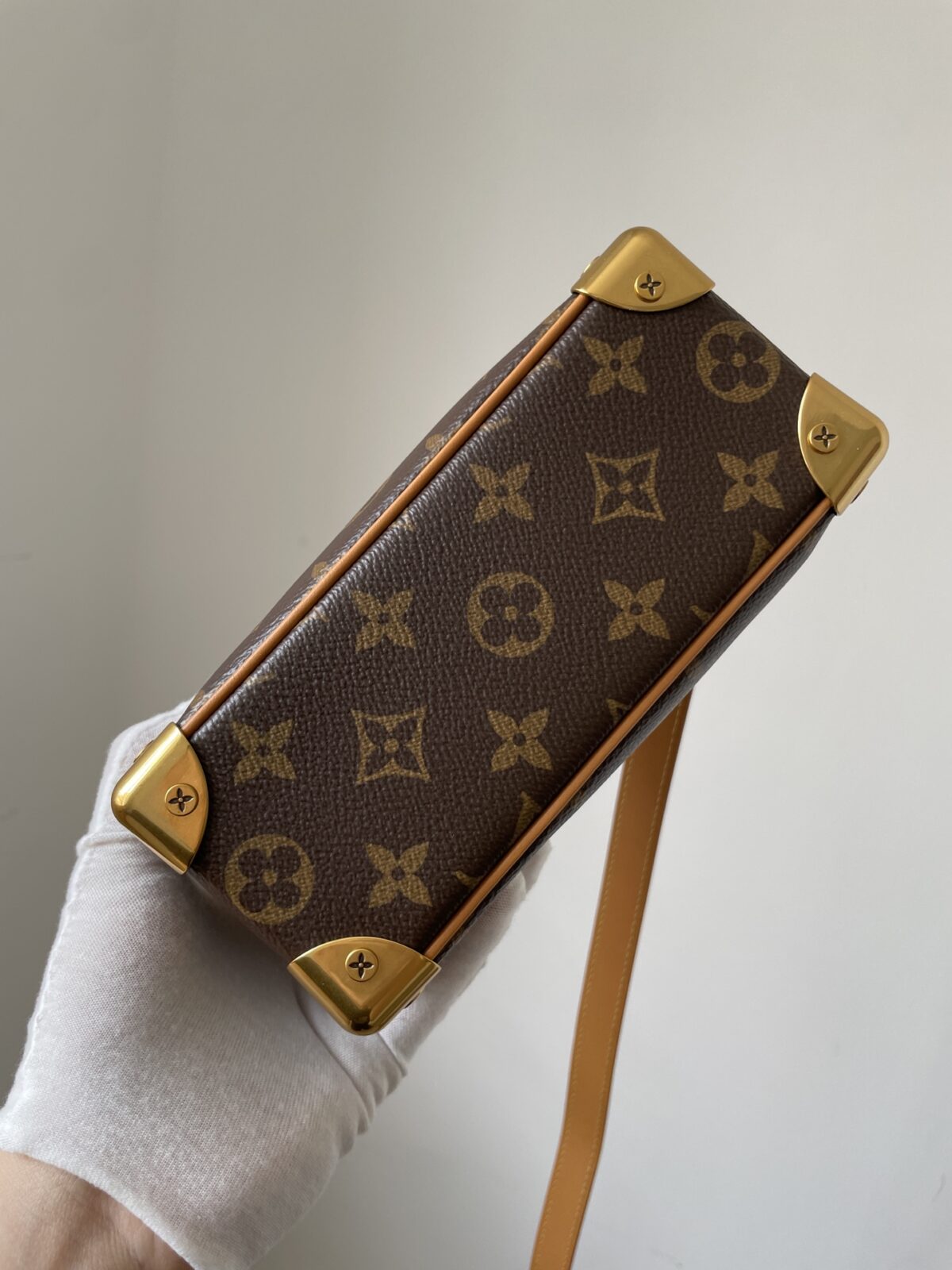 Louis Vuitton Mini Soft Trunk Monogram Canvas Bag Brown - Image 8