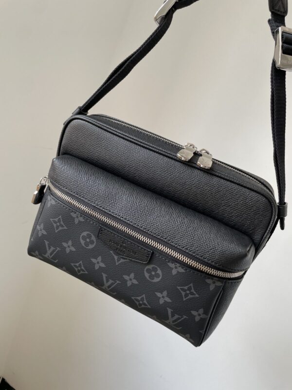 Louis Vuitton Outdoor Messenger Bag Monogram Eclipse Black - Image 2