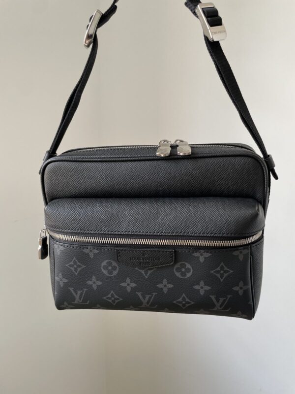 Louis Vuitton Outdoor Messenger Bag Monogram Eclipse Black - Image 8