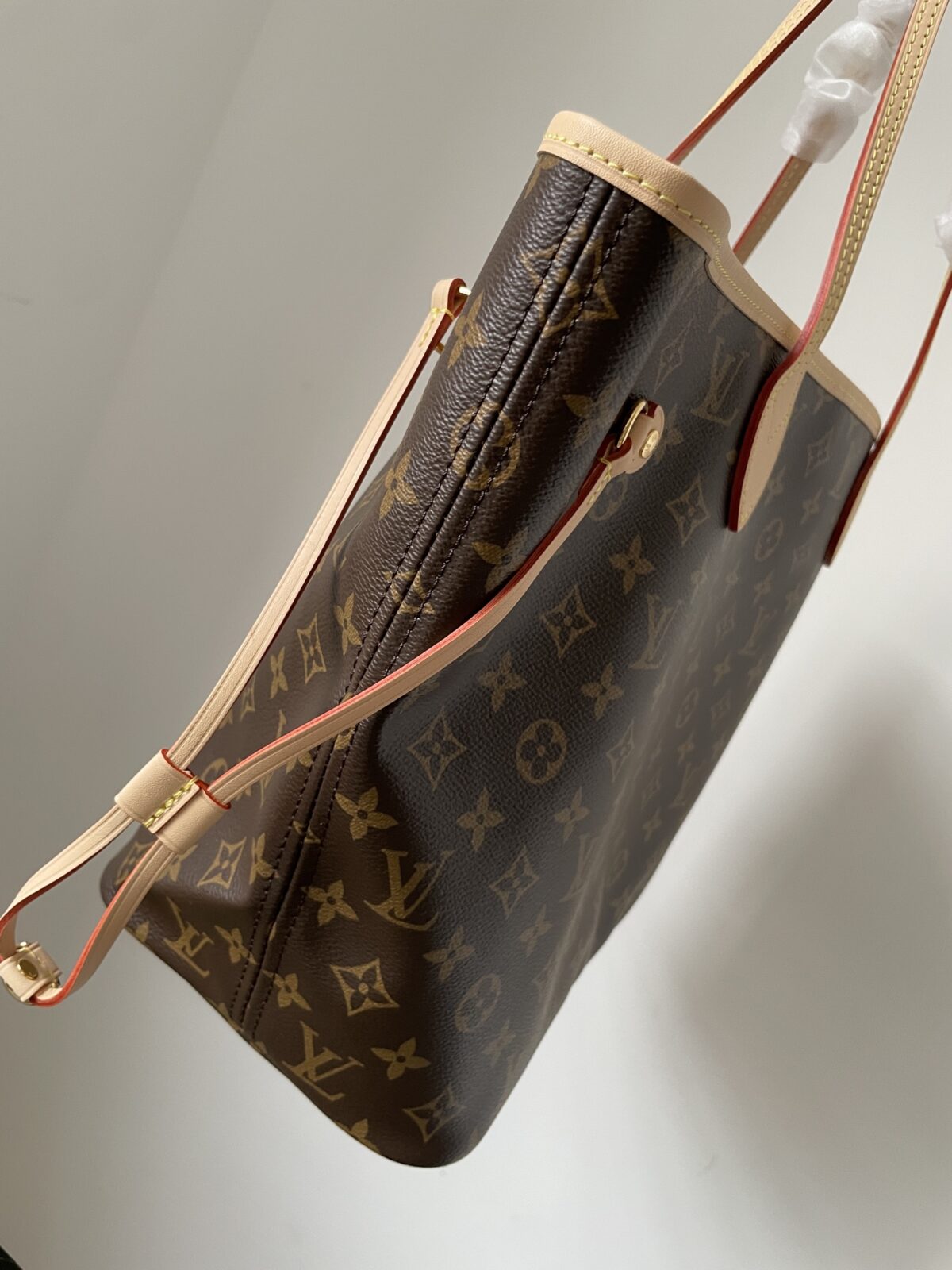 LOUIS VUITTON NEVERFULL MM Monogram Canvas Tote Bag Brown Women Medium - Image 7