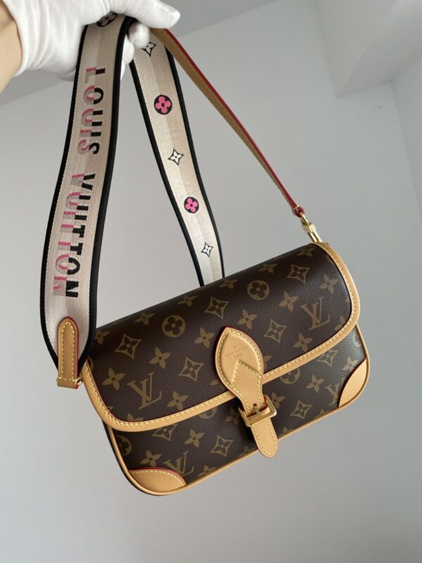 Louis Vuitton Diane PM Monogram Canvas Shoulder Bag - Brown - Image 2