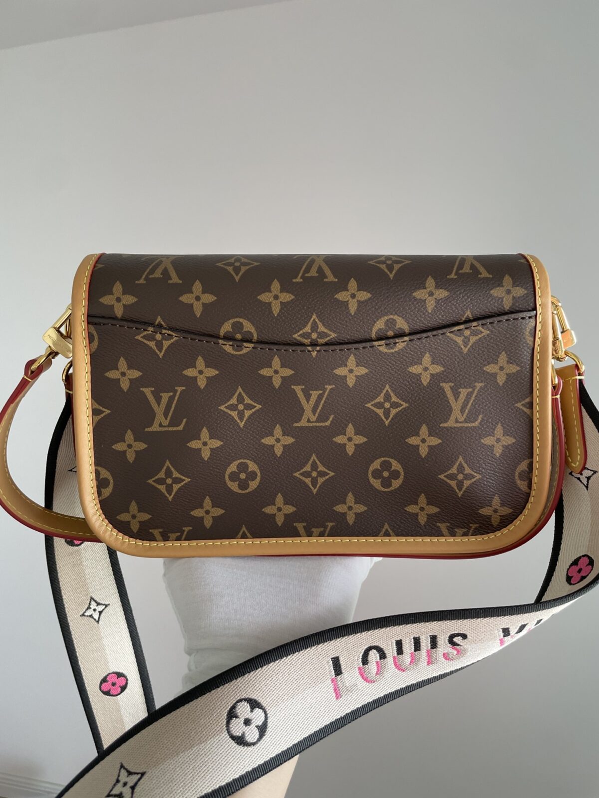 Louis Vuitton Diane PM Monogram Canvas Shoulder Bag - Brown - Image 7