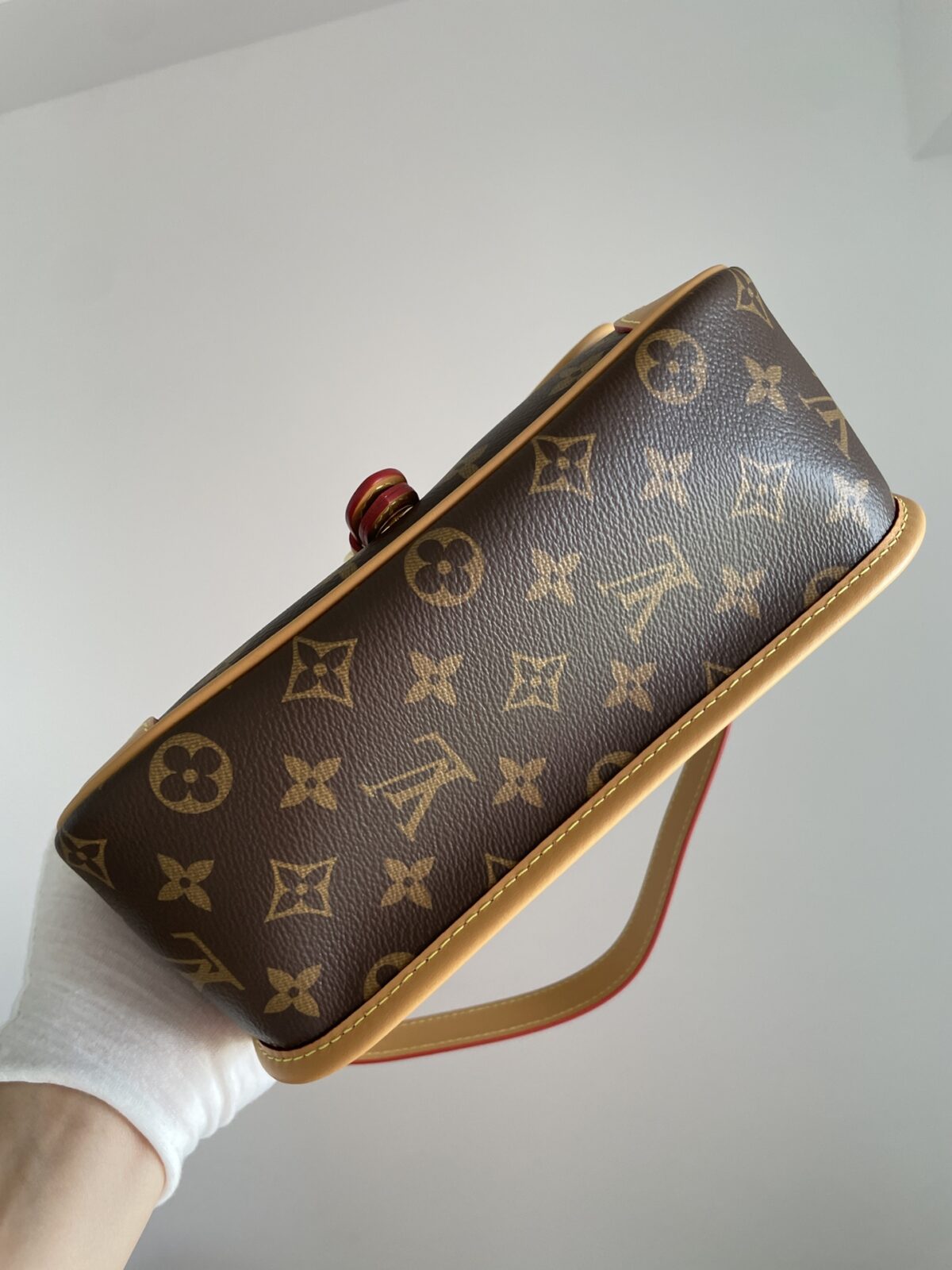 Louis Vuitton Diane PM Monogram Canvas Shoulder Bag - Brown - Image 8