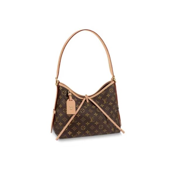Louis Vuitton CarryAll PM Monogram Canvas Tote Bag – Brown