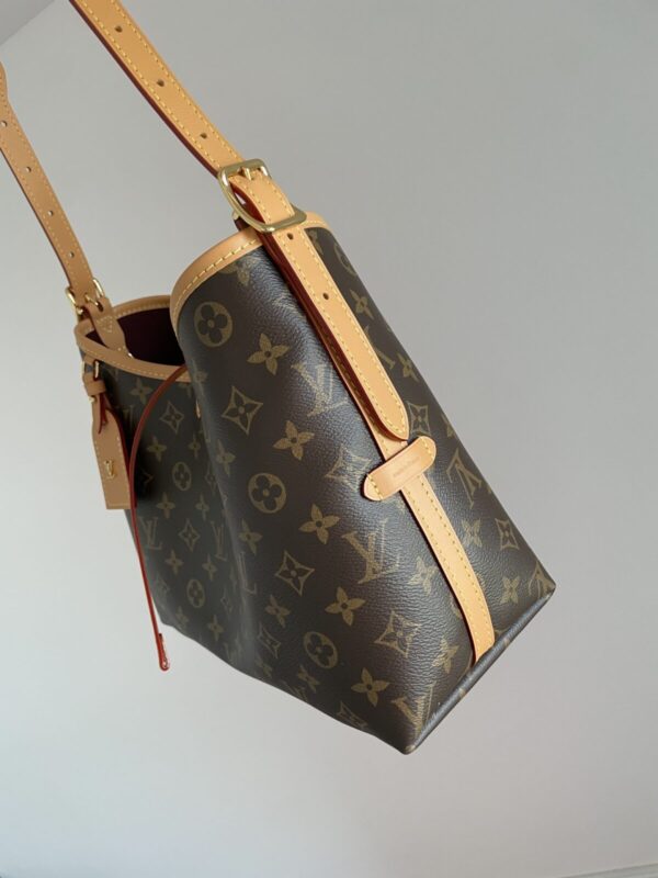 Louis Vuitton CarryAll PM Monogram Canvas Tote Bag – Brown - Image 7