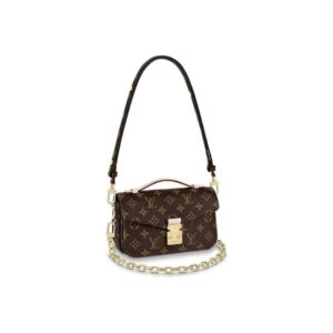 LOUIS VUITTON Pochette Métis East West Monogram Canvas Bag