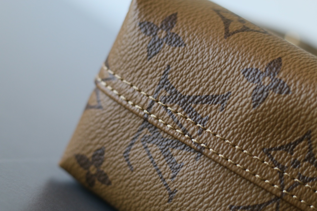 Louis Vuitton Atlantis BB Monogram Reverse Canvas Tote Bag Brown - Image 8