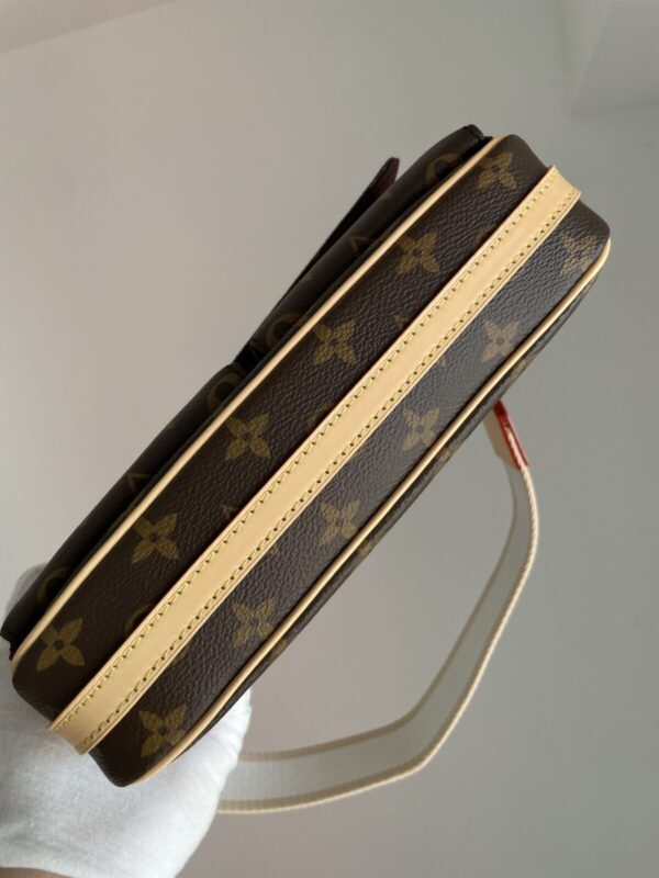 Louis Vuitton Vivacité Monogram Canvas Shoulder Bag – Brown - Image 8