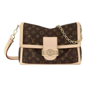 LOUIS VUITTON Dauphine Soft GM Monogram Canvas Bag