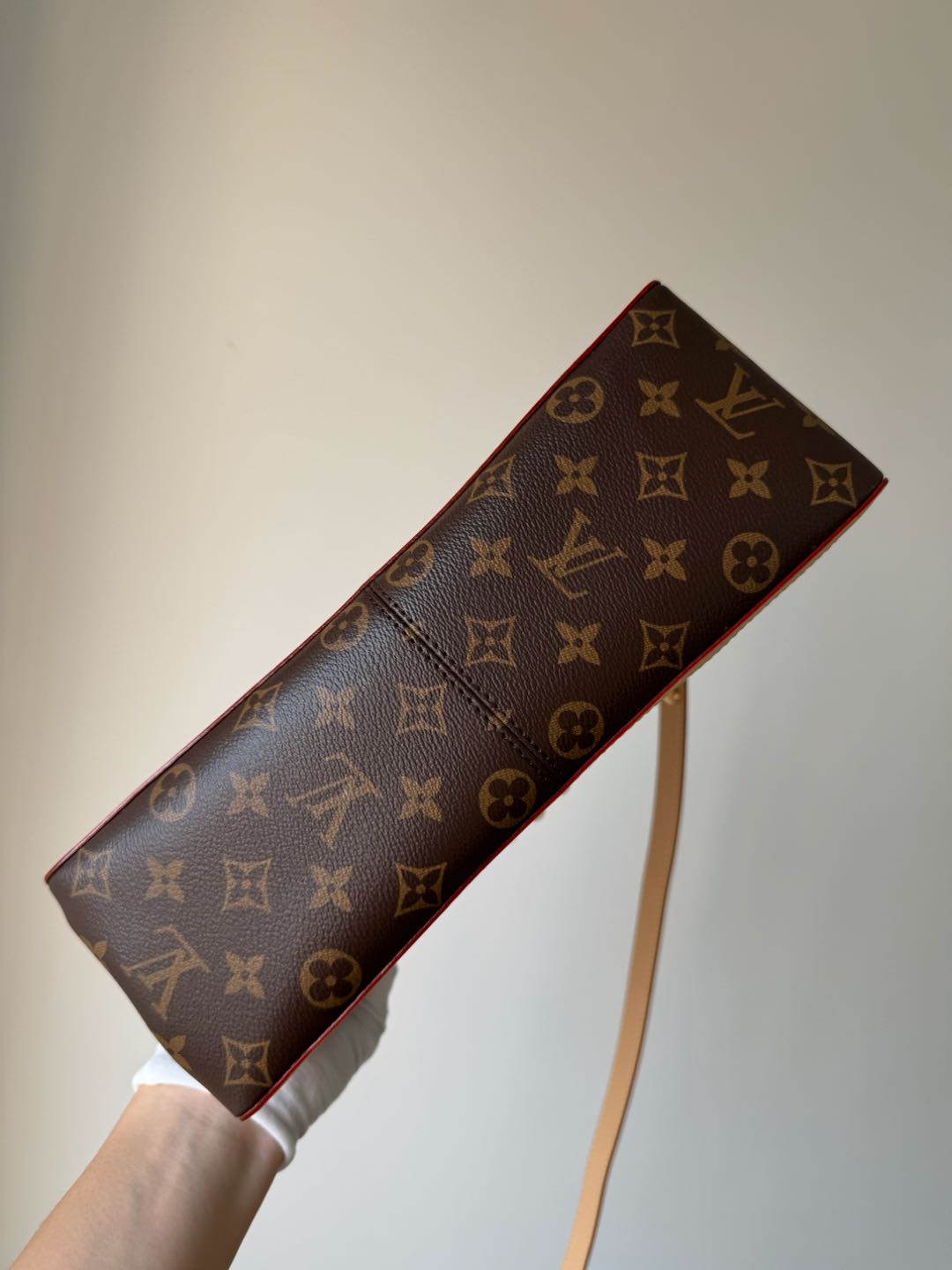 LOUIS VUITTON Dauphine Soft GM Monogram Canvas Bag - Image 8