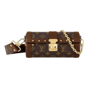 Louis Vuitton Papillon Trunk Monogram Canvas Shoulder Bag - Brown