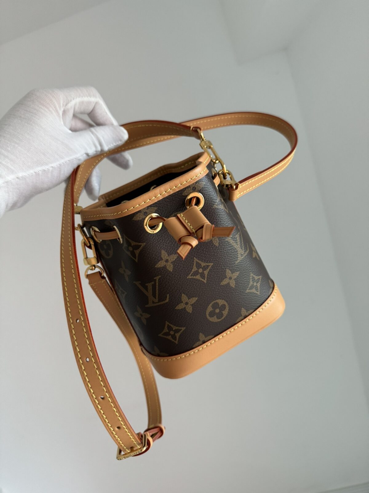 LOUIS VUITTON Nano Noé Monogram Canvas Bag - Image 2