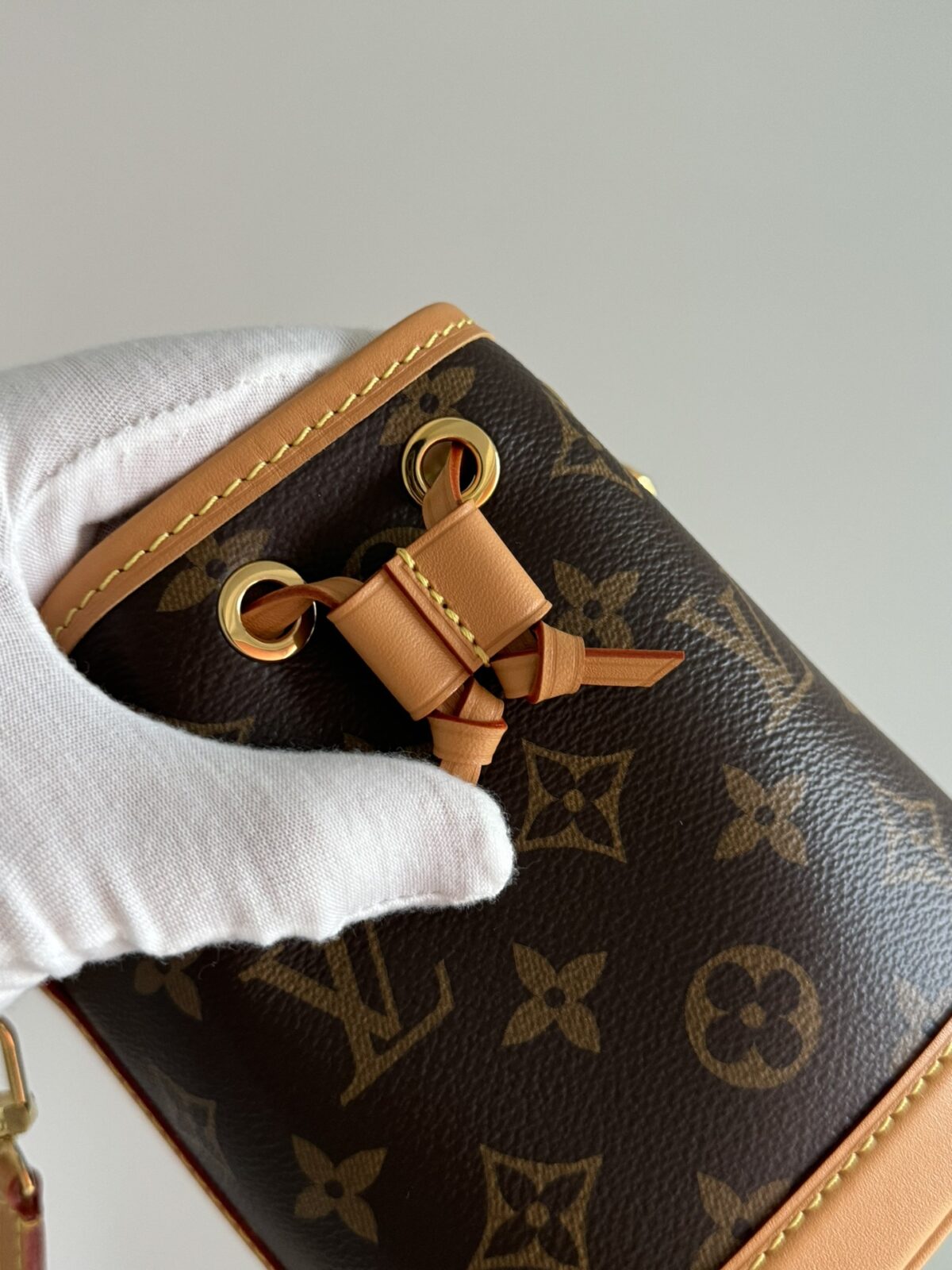 LOUIS VUITTON Nano Noé Monogram Canvas Bag - Image 6