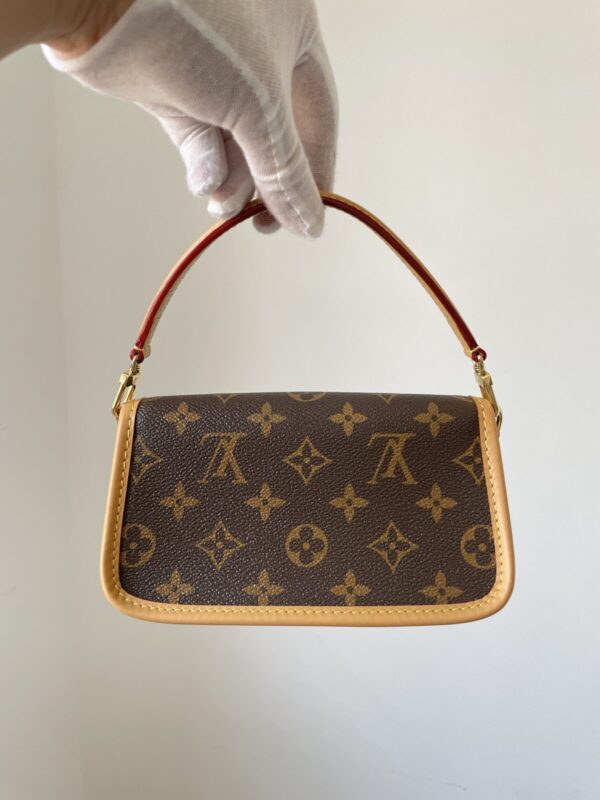 Louis Vuitton Nano Diane Monogram Canvas Baguette Bag – Brown - Image 8