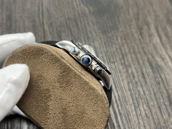 ROLEX Cosmograph Daytona Silver Rubber Strap - Image 6