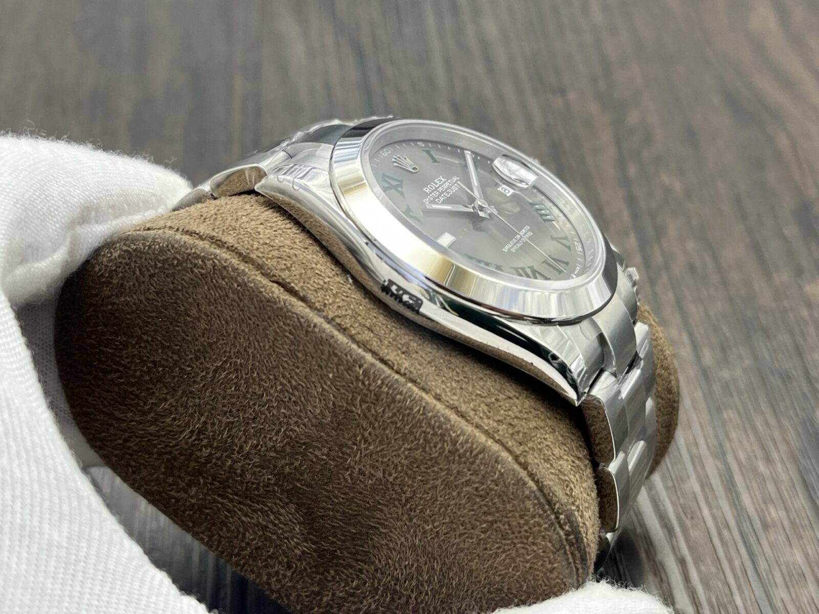 劳力士 Datejust 41 毫米板岩灰色表盘蚝式钢男士手表 - Image 5