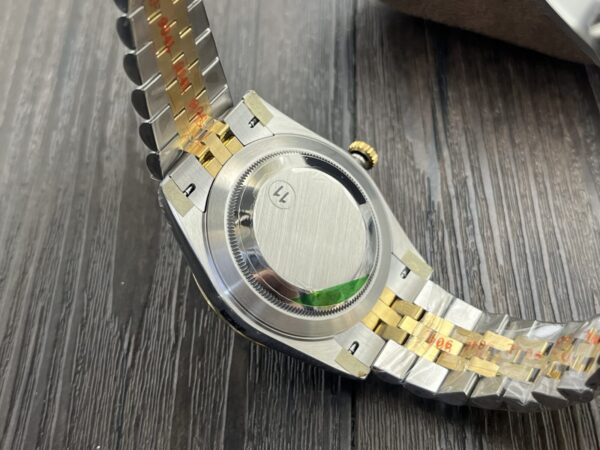 ROLEX Datejust 41 mm Gold Dial Oystersteel and Yellow Gold Men’s Watch - Image 8