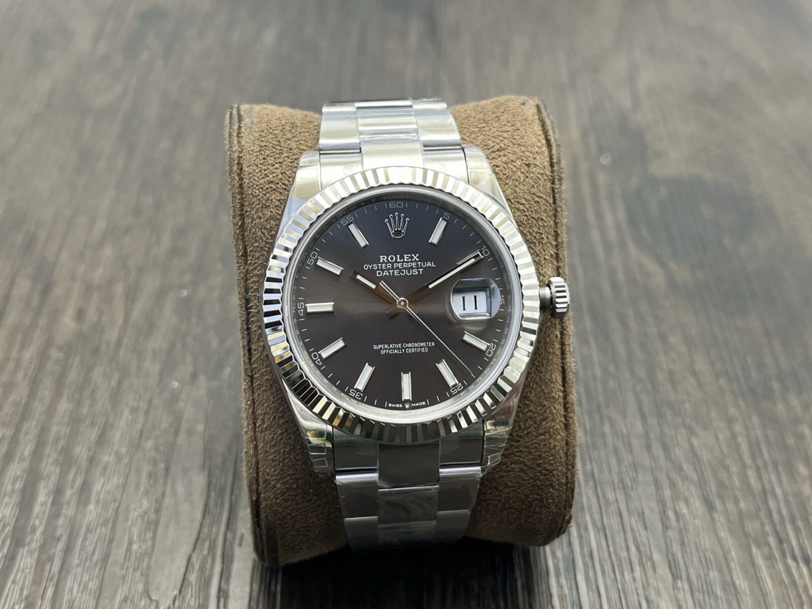 ROLEX Datejust 41mm Gray Dial - Image 2
