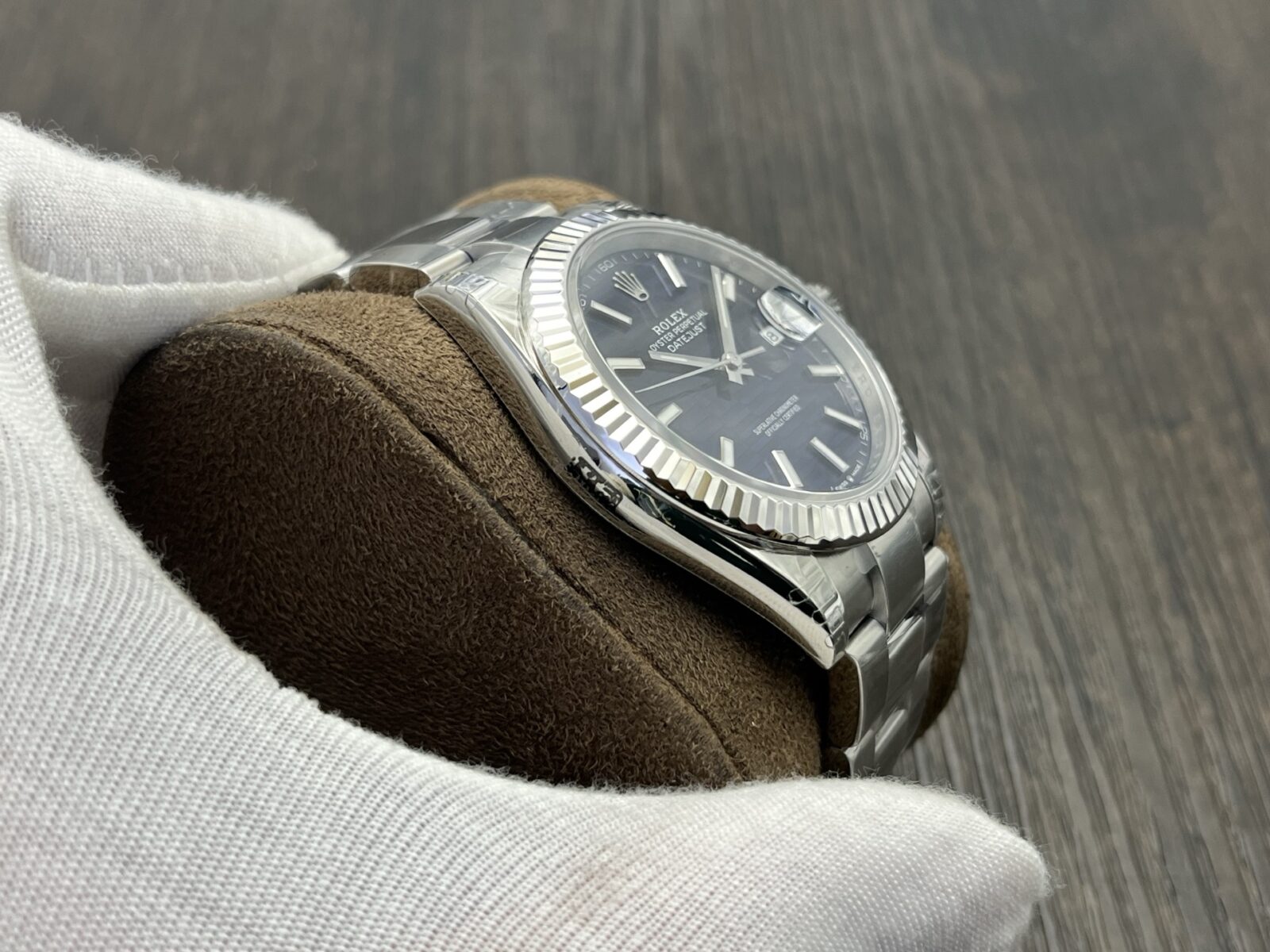 ROLEX Datejust 41mm Blue Dial - Image 5