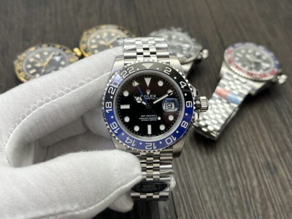 Rolex GMT-Master II Batman 40mm – Automatic 3285 Movement, 100m Water Resistance, Oystersteel Case - Image 3