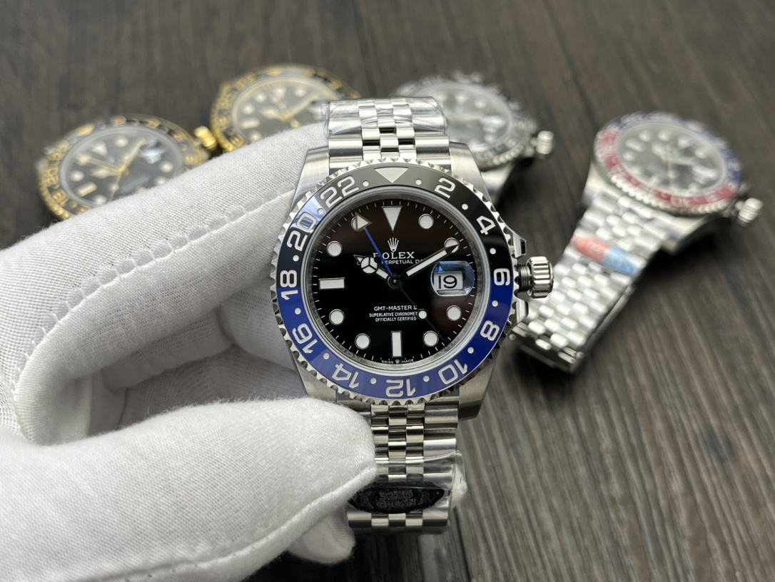 Rolex GMT-Master II Batman 40mm – Automatic 3285 Movement, 100m Water Resistance, Oystersteel Case - Image 3