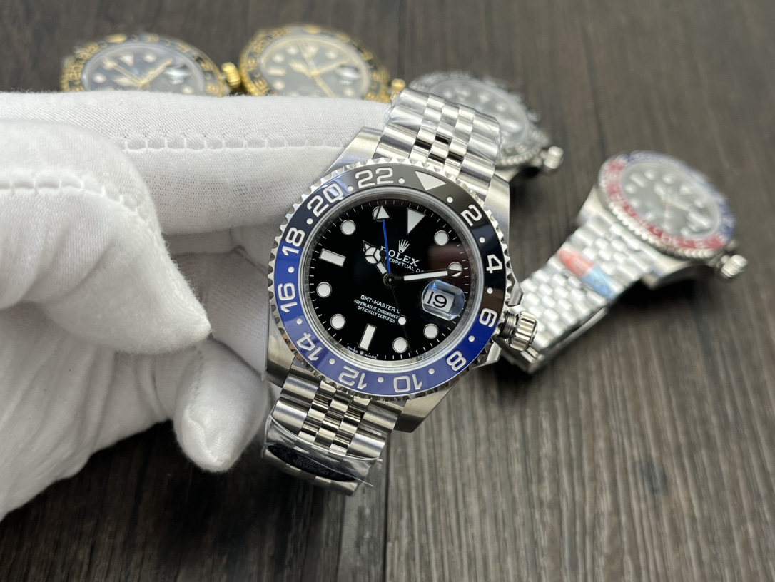 Rolex GMT-Master II Batman 40mm – Automatic 3285 Movement, 100m Water Resistance, Oystersteel Case - Image 4
