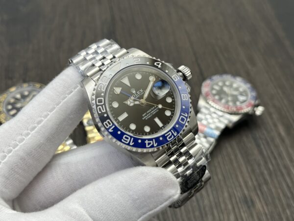 Rolex GMT-Master II Batman 40mm – Automatic 3285 Movement, 100m Water Resistance, Oystersteel Case - Image 5