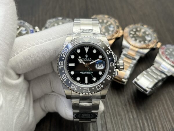 Rolex GMT-Master II 40mm – Automatic 3285 Movement, 100m Water Resistance, Oystersteel Case and Bracelet - Image 3